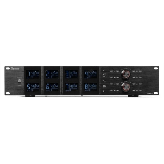 PD528 UHF 8 belaidžių mikrofonų sistema