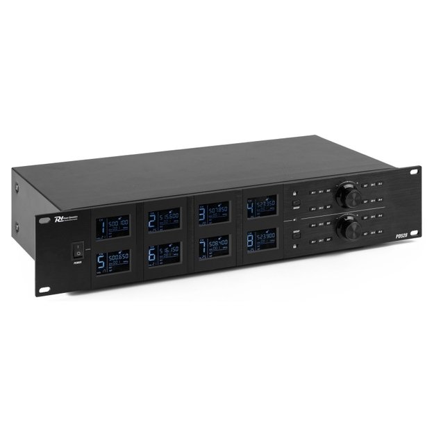 PD528 UHF 8 belaidžių mikrofonų sistema