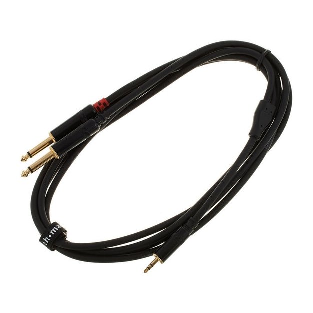3.5 Stereo-2x6.3 Mono 1.5m HQ laidas CX86-1
