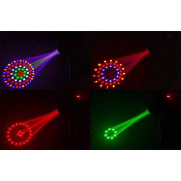 BeamZ Moon Flower 2.0 DMX šviesos efektas 6