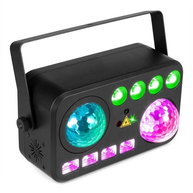 BeamZ Shimmer6 Multi DJ LED šviesos efektas 1