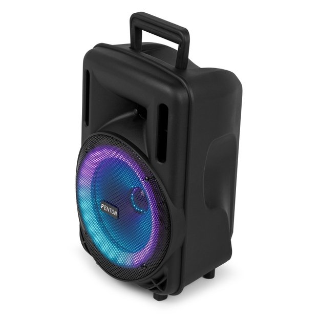 FENTON FT08LED MK2 300W nešiojama kolonėlė su belaidžiu mikrofonu 6