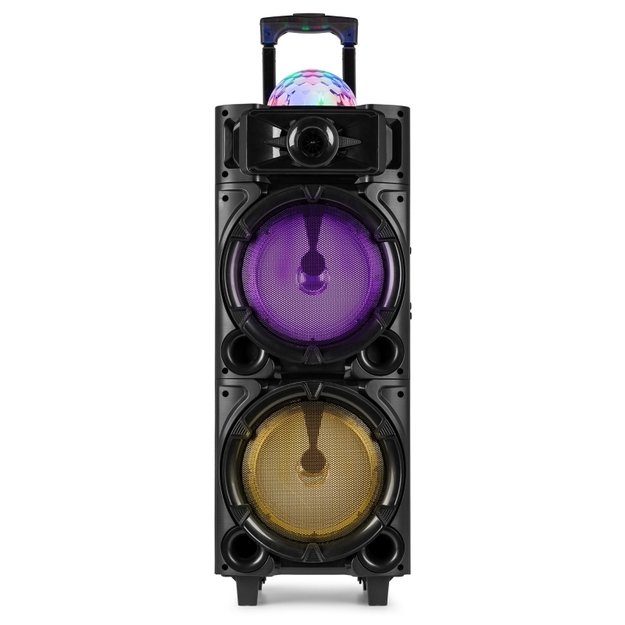 Fenton LIVE290 nešiojama karaoke kolonėlė su šviesos efektu 2x 8” 1