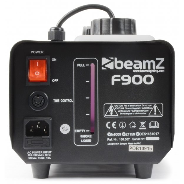 BeamZ F900 rūko mašina su laikmačiu 1