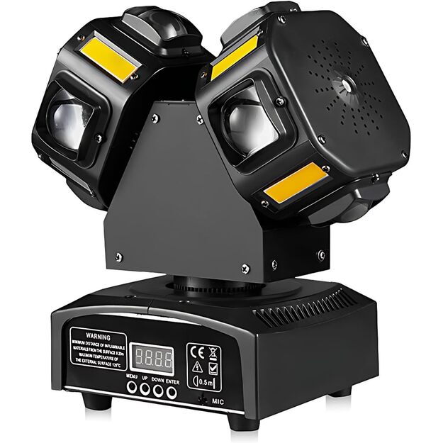 8x10W CREE LED Laser efektas