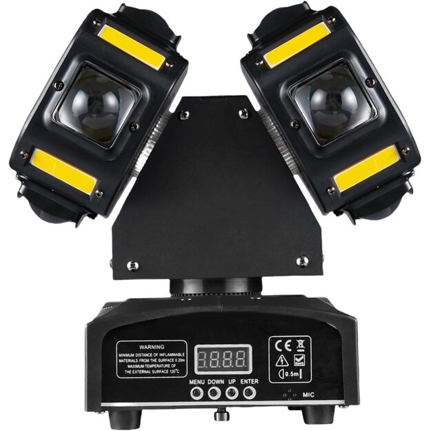 8x10W CREE LED Laser efektas 1