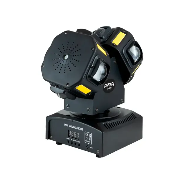 8x10W CREE LED Laser efektas 3