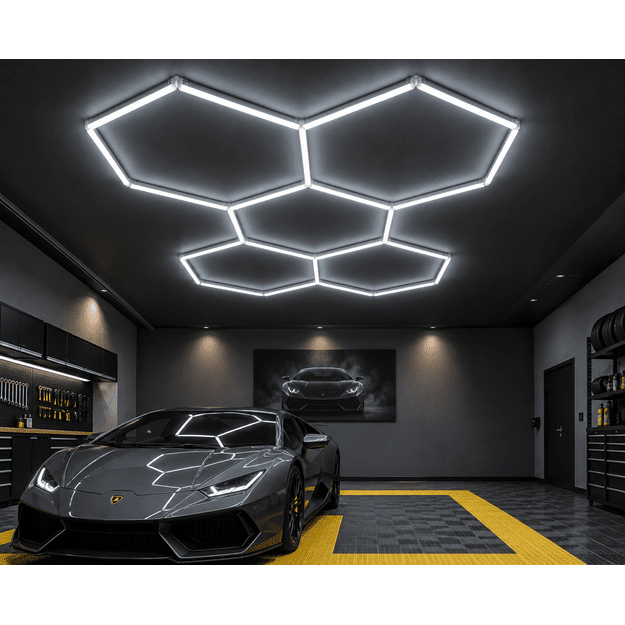 LUMHEXO H5 modulinis LED šviestuvas, 216 W, 6500 K, 1610 × 2320 mm