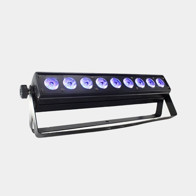 5x LED Bar 9X10W RGBW 50cm Su Transportavimo Dėže 5in1