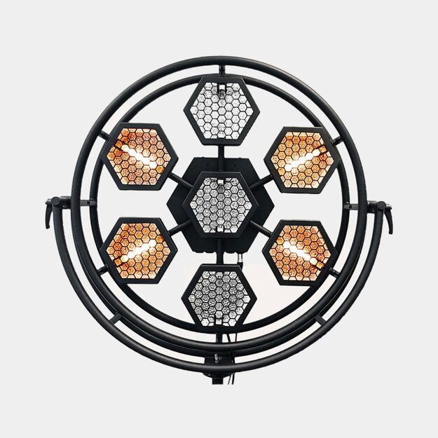 7×60W LED RGB Specialių Efektų Šviestuvas