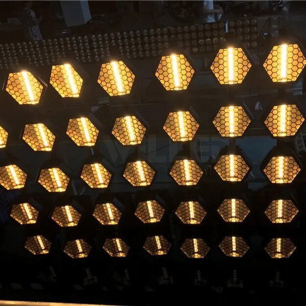 6-Linijų halogeninė LED retro dekoratyvinė šviesa 6vnt