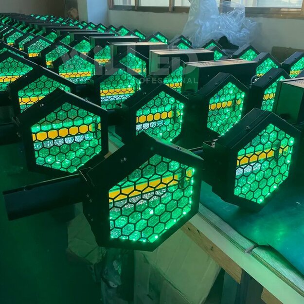 6-Linijų RGB LED retro dekoratyvinė šviesa 6 vnt.