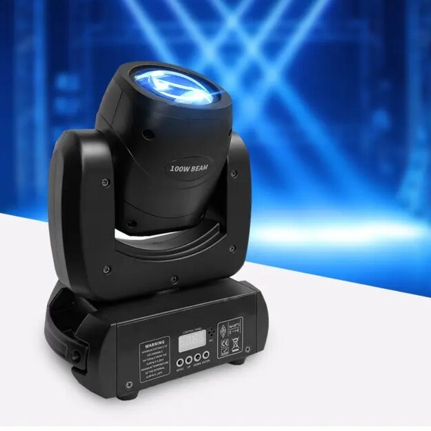80W LED beam efektas judanti galva