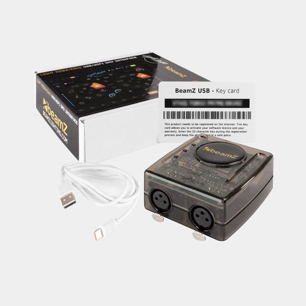 BEAMZ WiFi-USB DMX Interface with Light Rider/ESA2