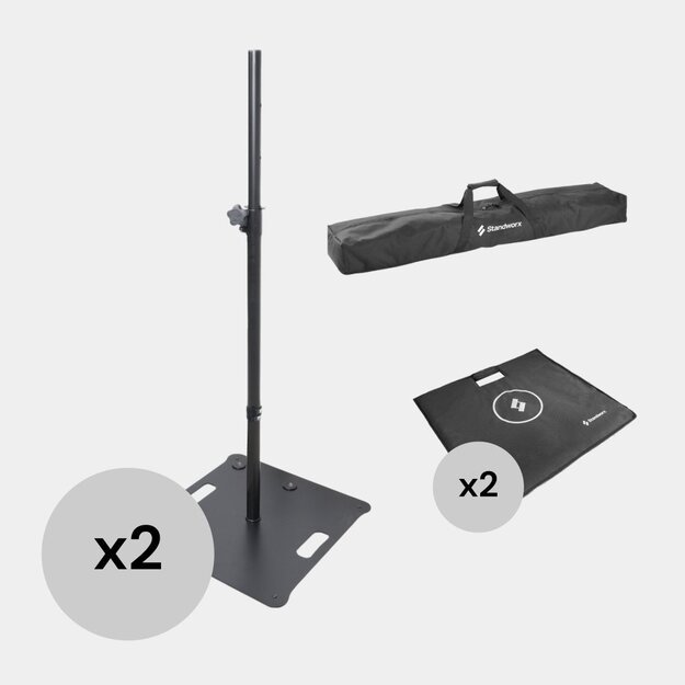 2x Standworx XP-255L stovas 