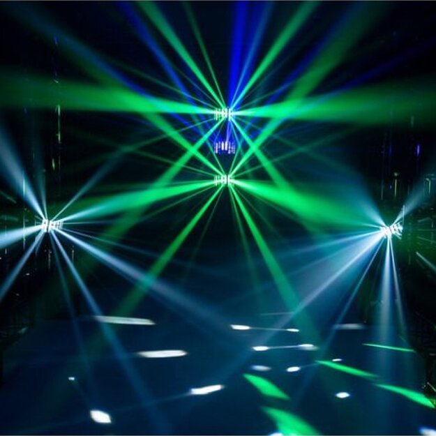 4x3W RGBW LED Derby Efektas
